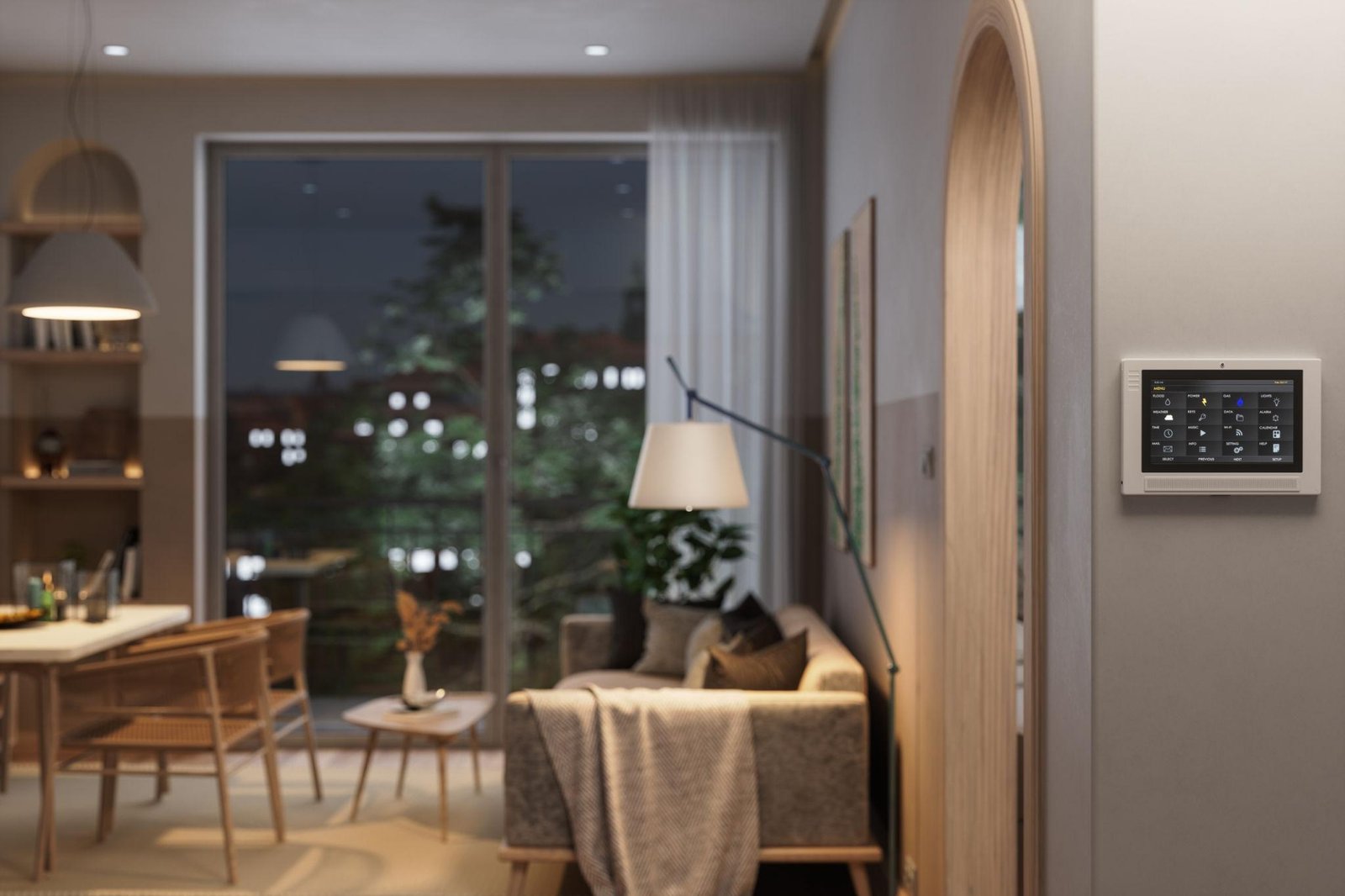 Airport/Public smart mirror theme