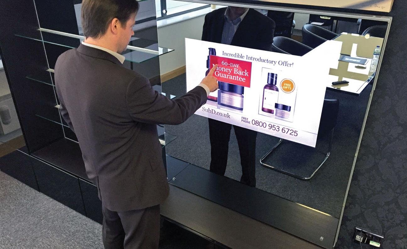 Corporate smart mirror theme